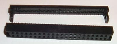Flat Ribbon 2X22 44-Pin 2 mm Dual Row IDC SOCKET